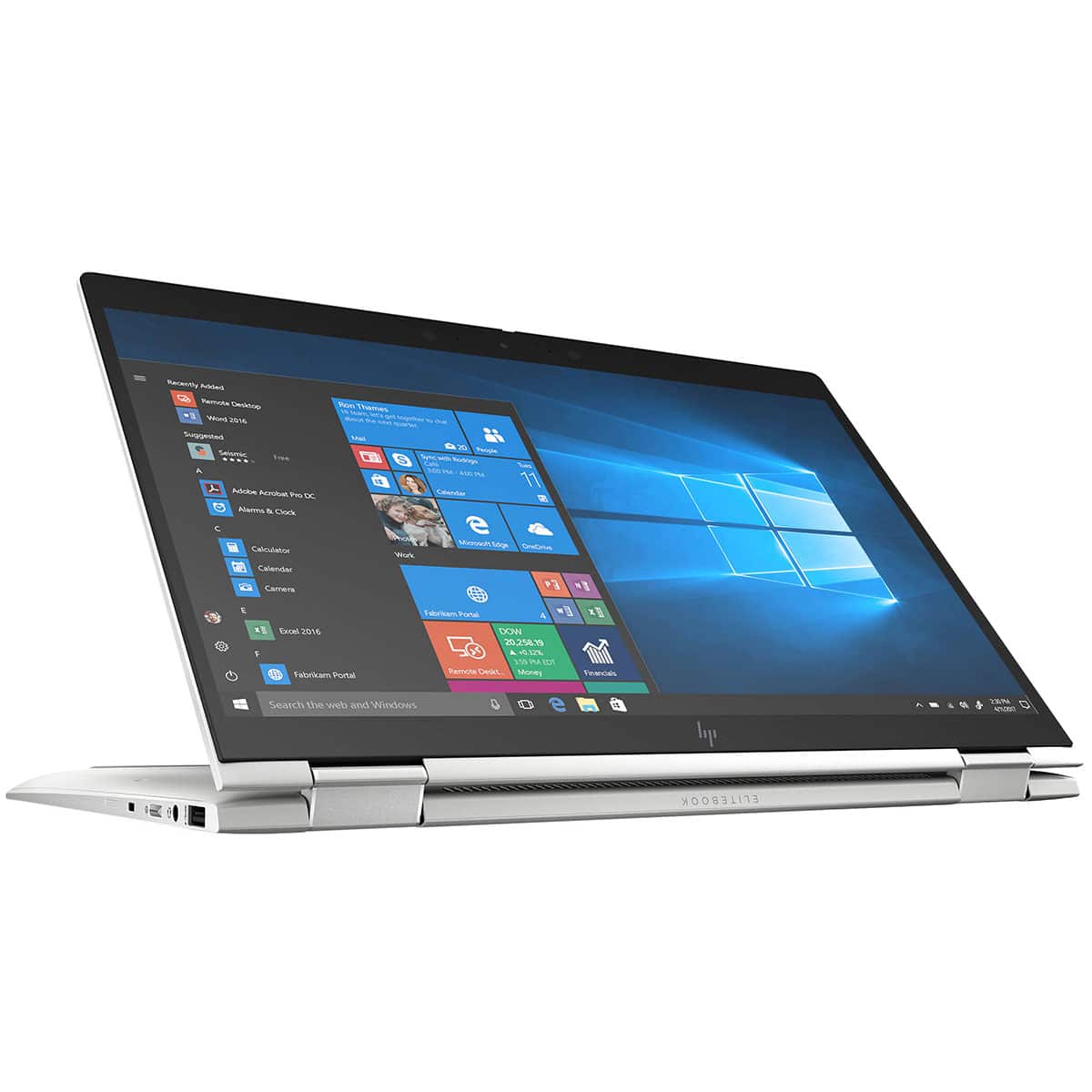 HP EliteBook 830 G7 x360 Intel Core i5 10th Gen Processor 8GB RAM 256GB 13.3" FHD IPS Touchscreen PCIe SSD UHD Graphics Bluetooth Webcam Wi-Fi FreeDOS Audio by Bang & Olufsen 6 Months Warranty