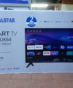 4k Ultra HD 65 inches smart android flameless tv, 2yrs warranty!