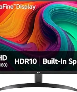 LG 32UR500K-B Ultrafine 32-inch 4K UHD (3840x2160) Computer Monitor HDR10 With Built-in Speaker Borderless Design HDMIx2 DisplayPort -Black